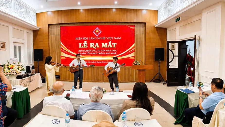 Ra mắt Viện nghi&ecirc;n cứu chuy&ecirc;n s&acirc;u về kiến tr&uacute;c, bảo tồn v&agrave; ph&aacute;t triển l&agrave;ng nghề Việt Nam 