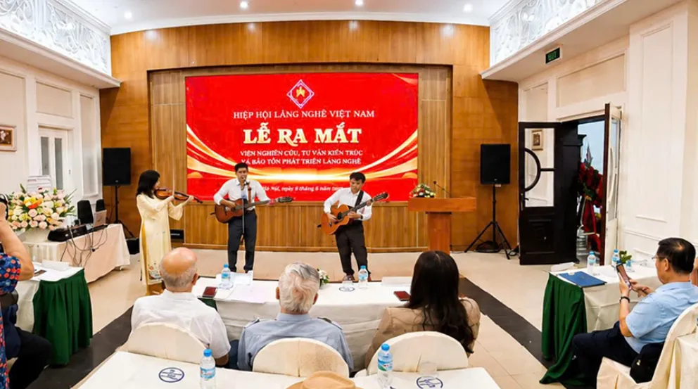 Ra mắt Viện nghiên cứu chuyên sâu về kiến trúc, bảo tồn và phát triển làng nghề Việt Nam
