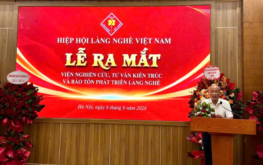 Viện Nghiên cứu, Tư vấn Kiến trúc và Bảo tồn phát triển Làng nghề chính thức đi vào hoạt động